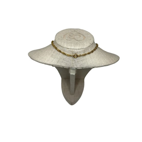 Vintage Designer Articulated 3 Tiered Gold Tone Pendant and Necklace - Baroque S - Picture 4 of 6